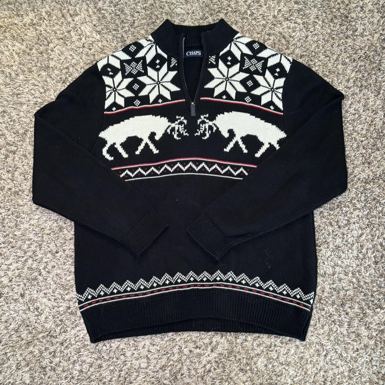 Chaps shop christmas sweater