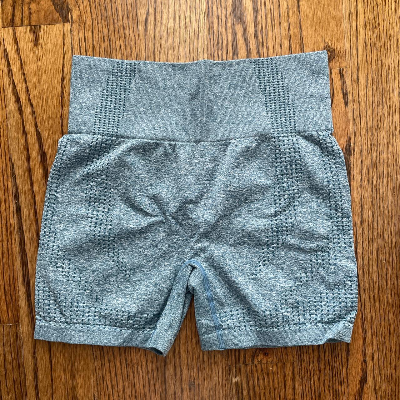 Aqua compression workout shorts. Size small - Depop