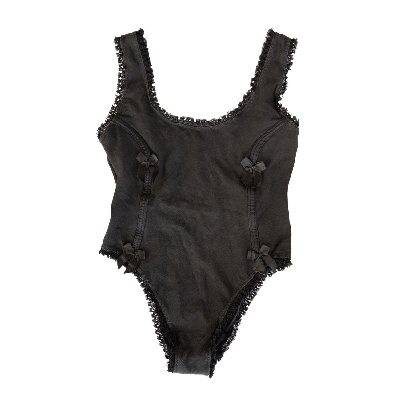 Blumarine Women's Black Swimsuit-one-piece | Depop