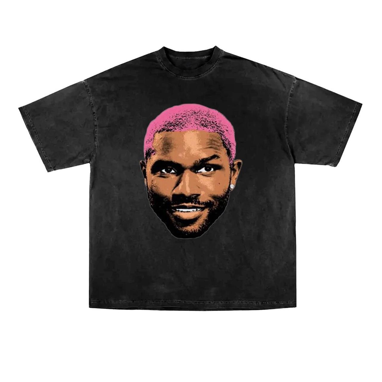 frank ocean big face tee - Depop