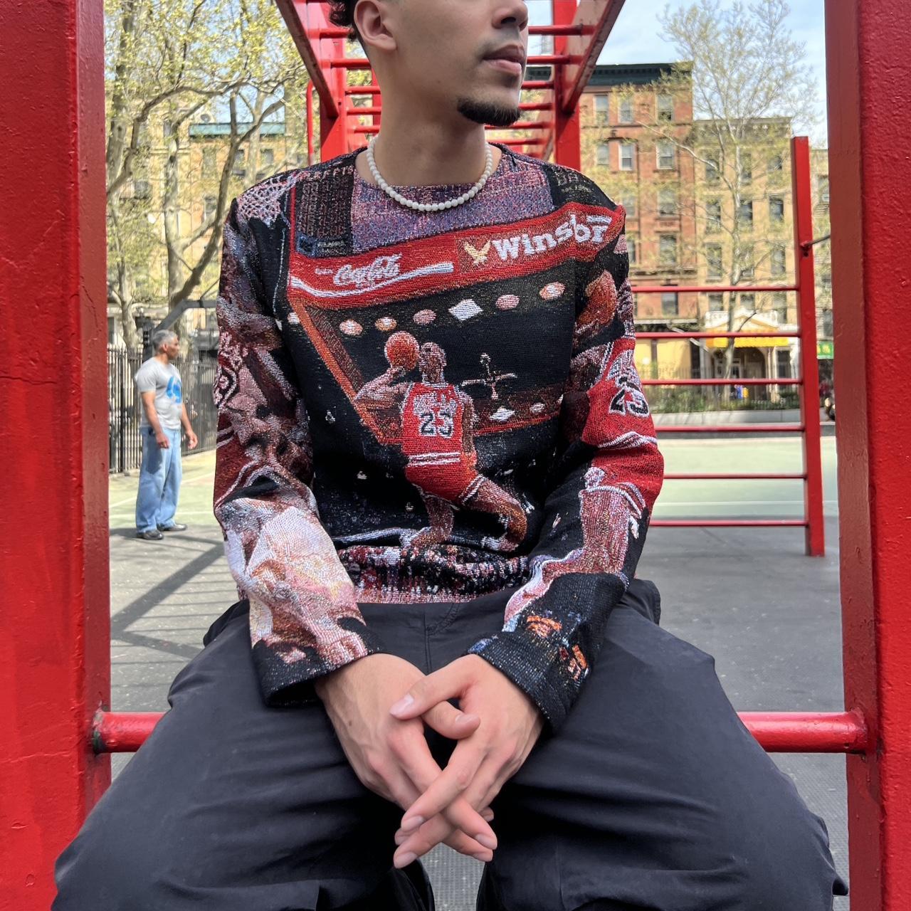 Jordan tapestry very few left Depop