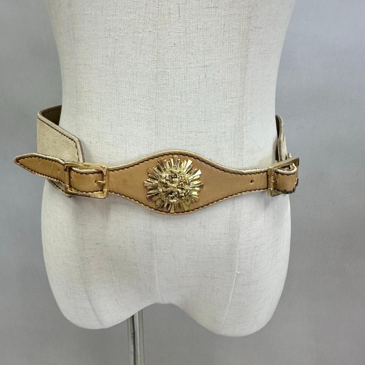 Source Unknown Women's Belt - Brown/Gold – Vintag… - image 1