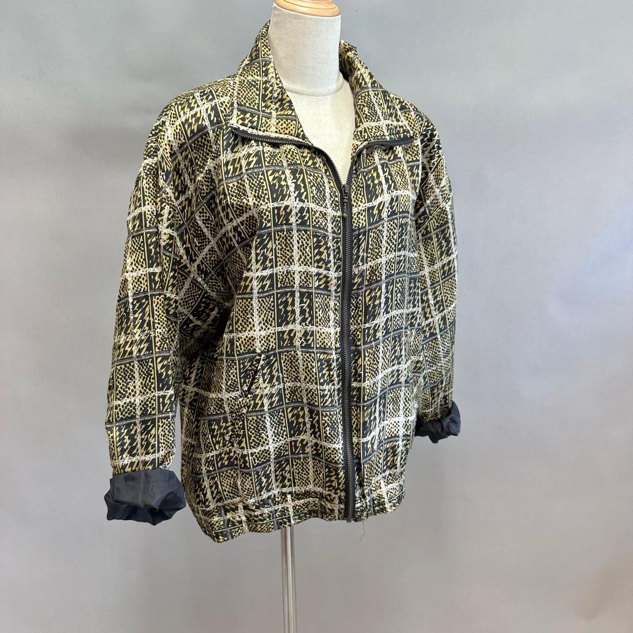 Source Unknown Women's Bomber Jacket - Gold/Black… - image 2