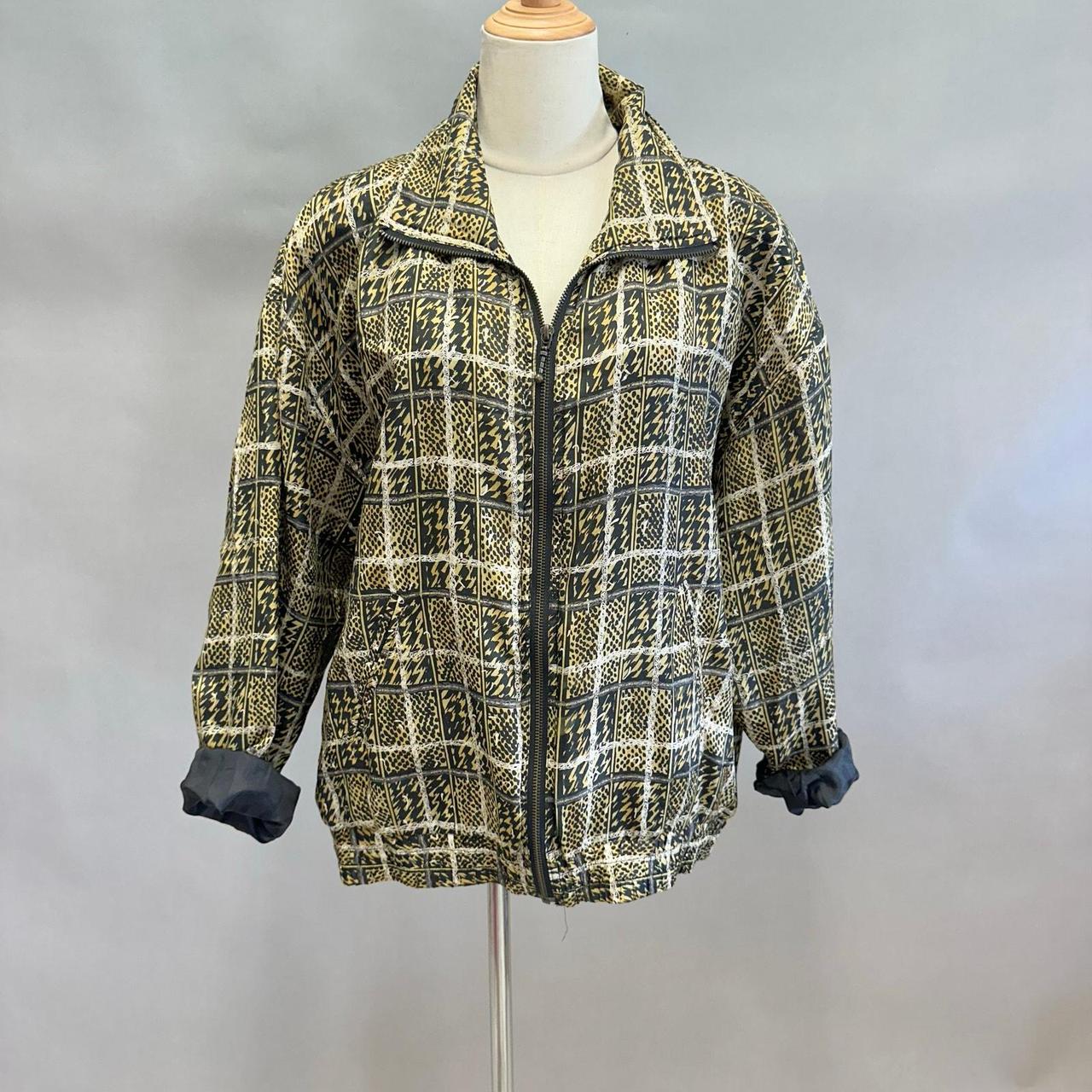 Source Unknown Women's Bomber Jacket - Gold/Black… - image 8