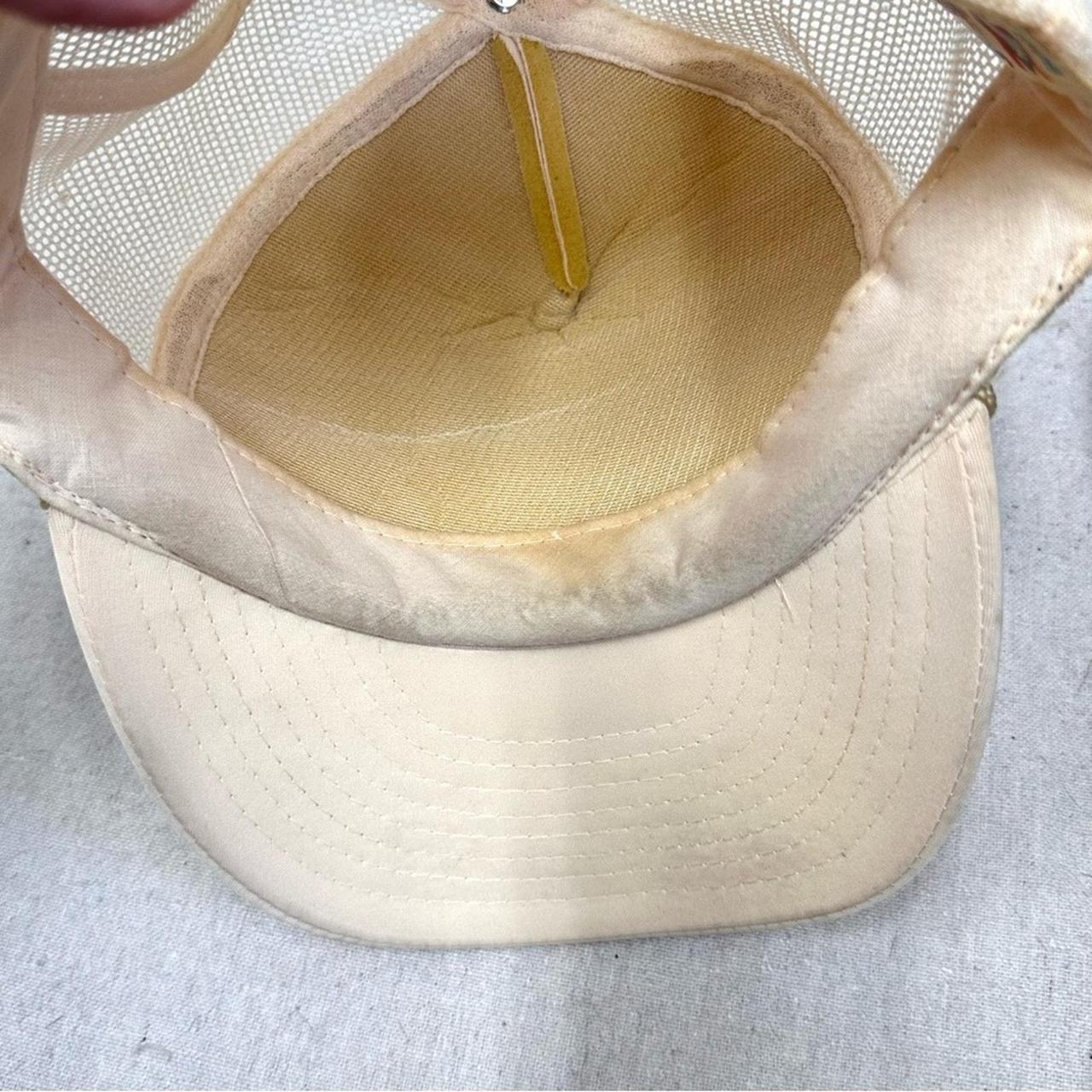 Source Unknown Men's Hat - Cream/Red – Cream hat … - image 4