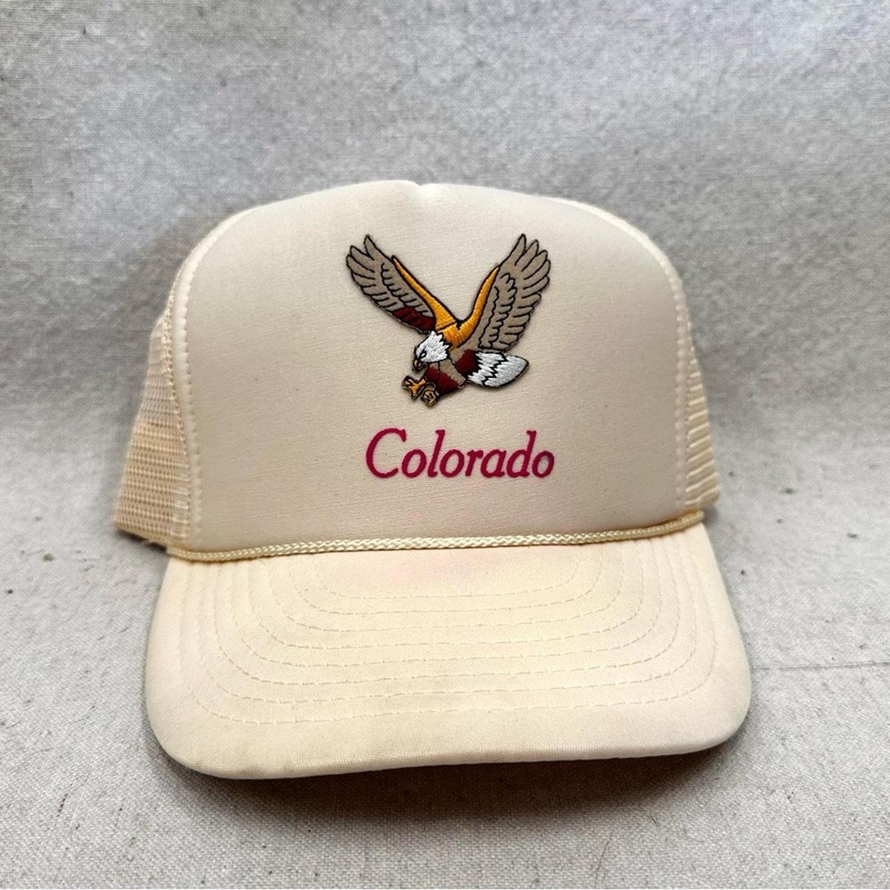 Source Unknown Men's Hat - Cream/Red – Cream hat … - image 2