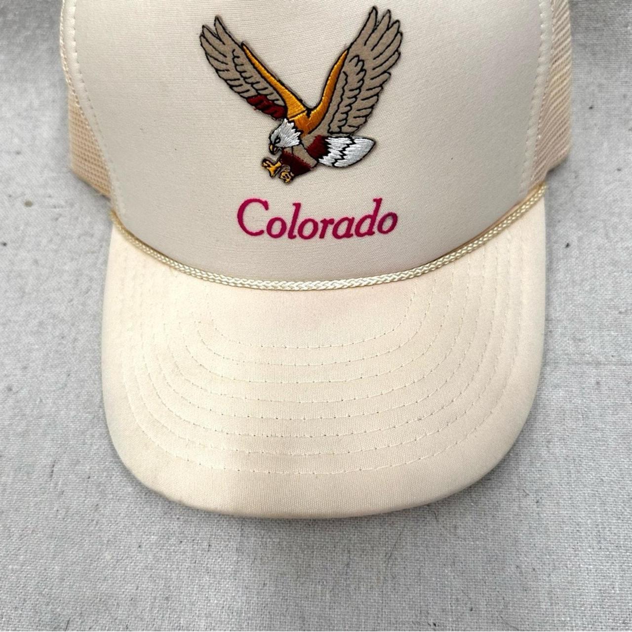 Source Unknown Men's Hat - Cream/Red – Cream hat … - image 5