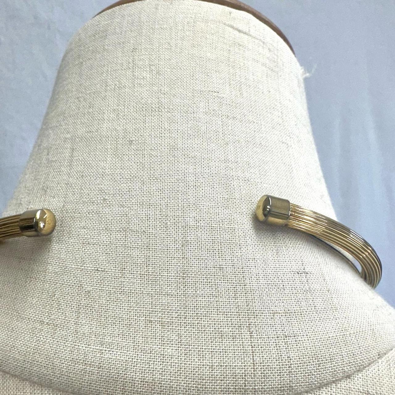 Source Unknown Women's Scarf - Gold/Silver – Vint… - image 7