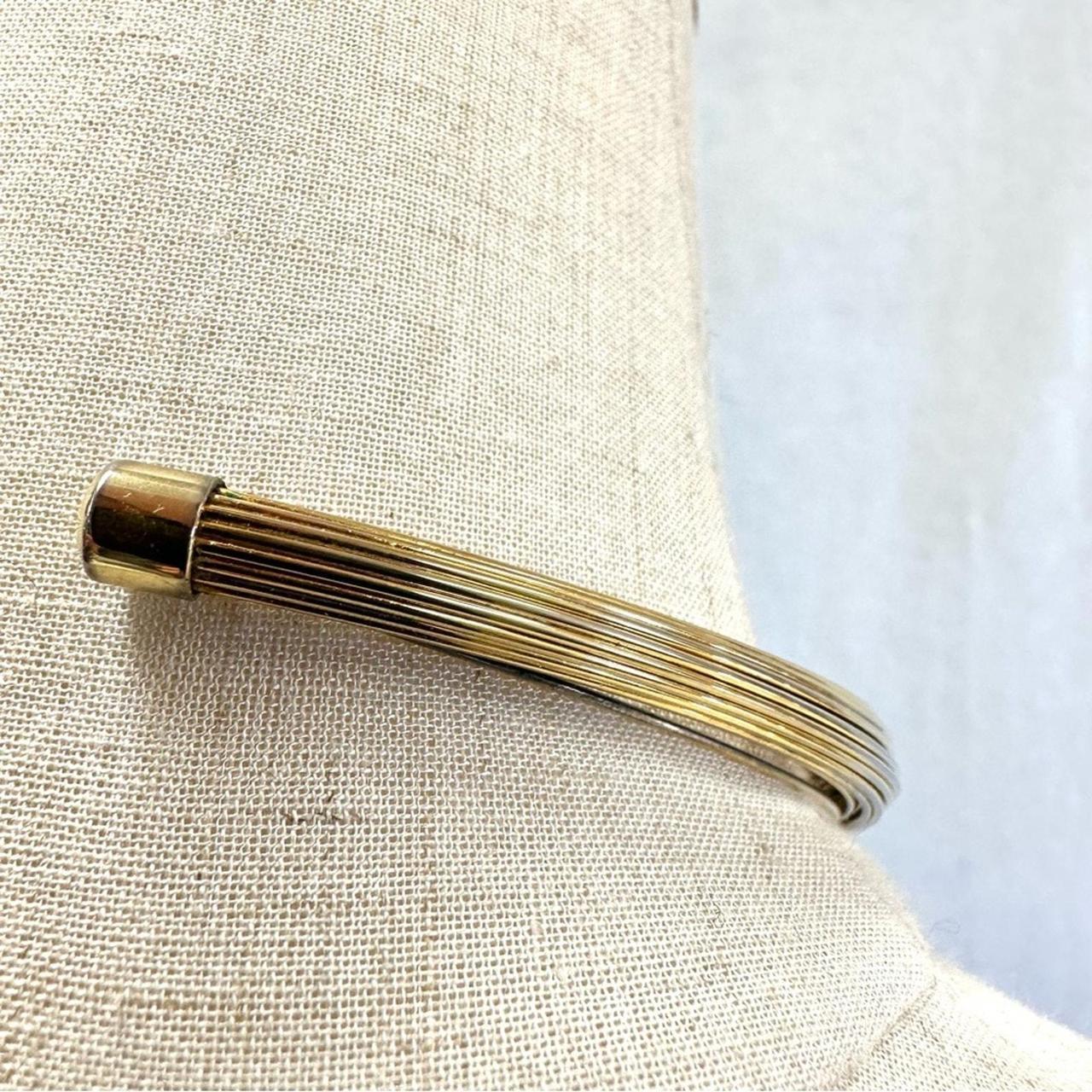 Source Unknown Women's Scarf - Gold/Silver – Vint… - image 4