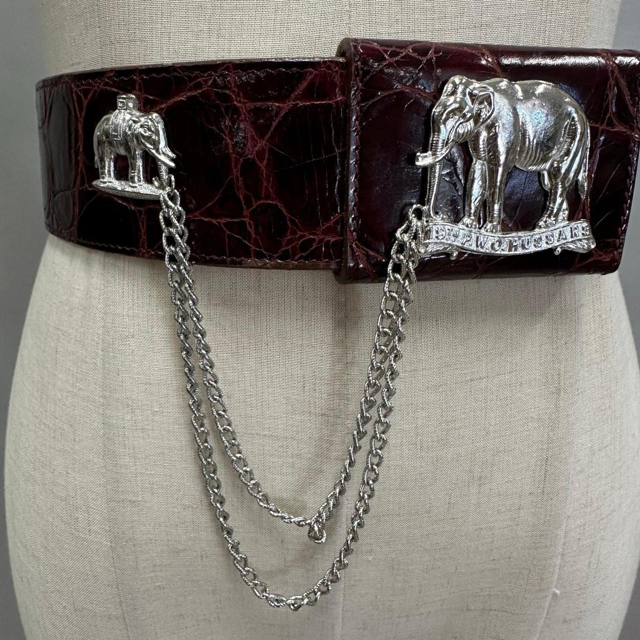 Source Unknown Women's Belt - Brown/Red – Feature… - image 4