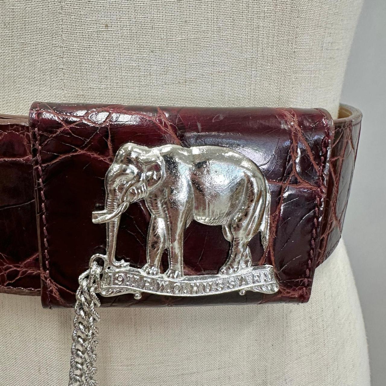 Source Unknown Women's Belt - Brown/Red – Feature… - image 5