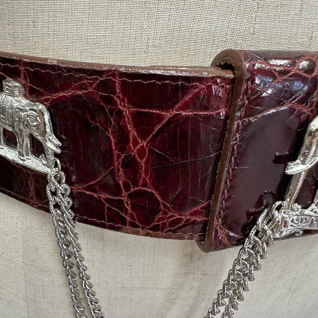 Source Unknown Women's Belt - Brown/Red – Feature… - image 2