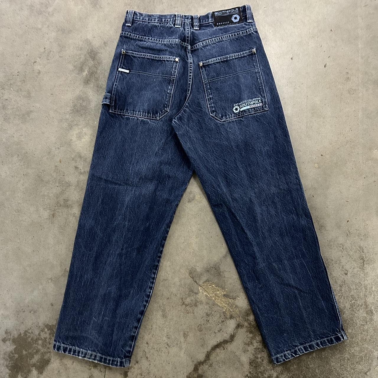 Y2k Southpole Baggy Jeans Size 32x32 - Depop