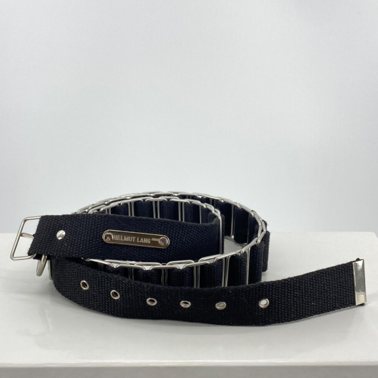 Helmut Lang Chain Canvas Belt AW98 One of the most... - Depop