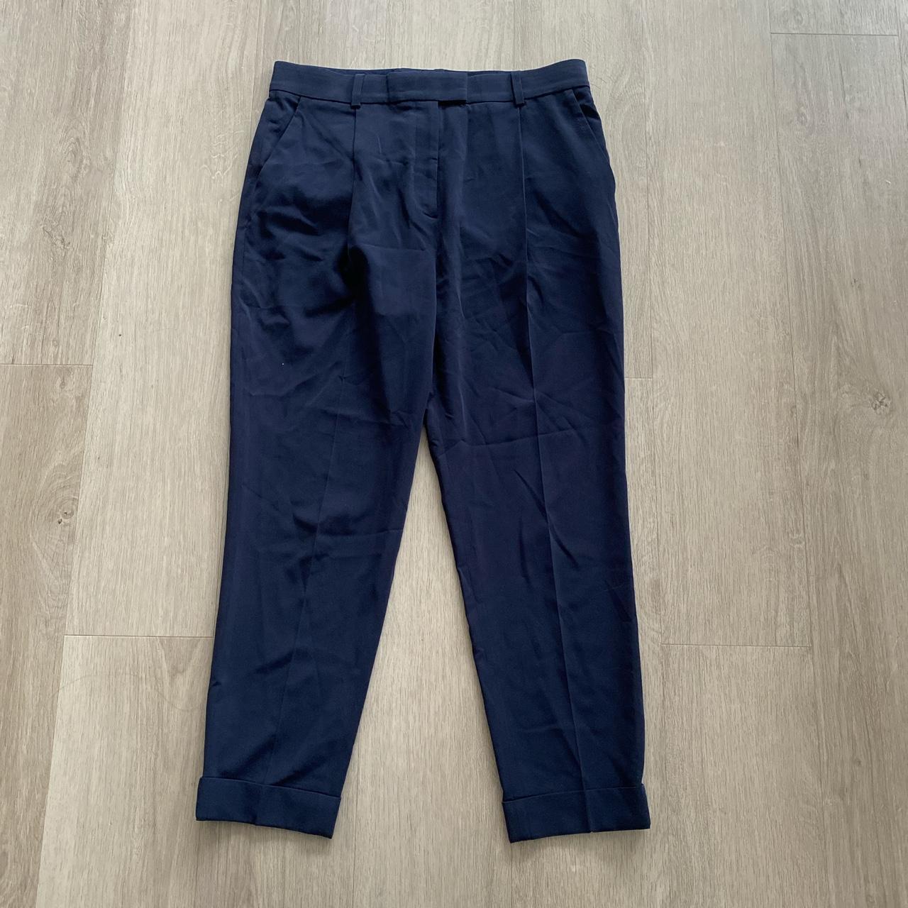 Cos pants in great condition!! Navy blue color... - Depop