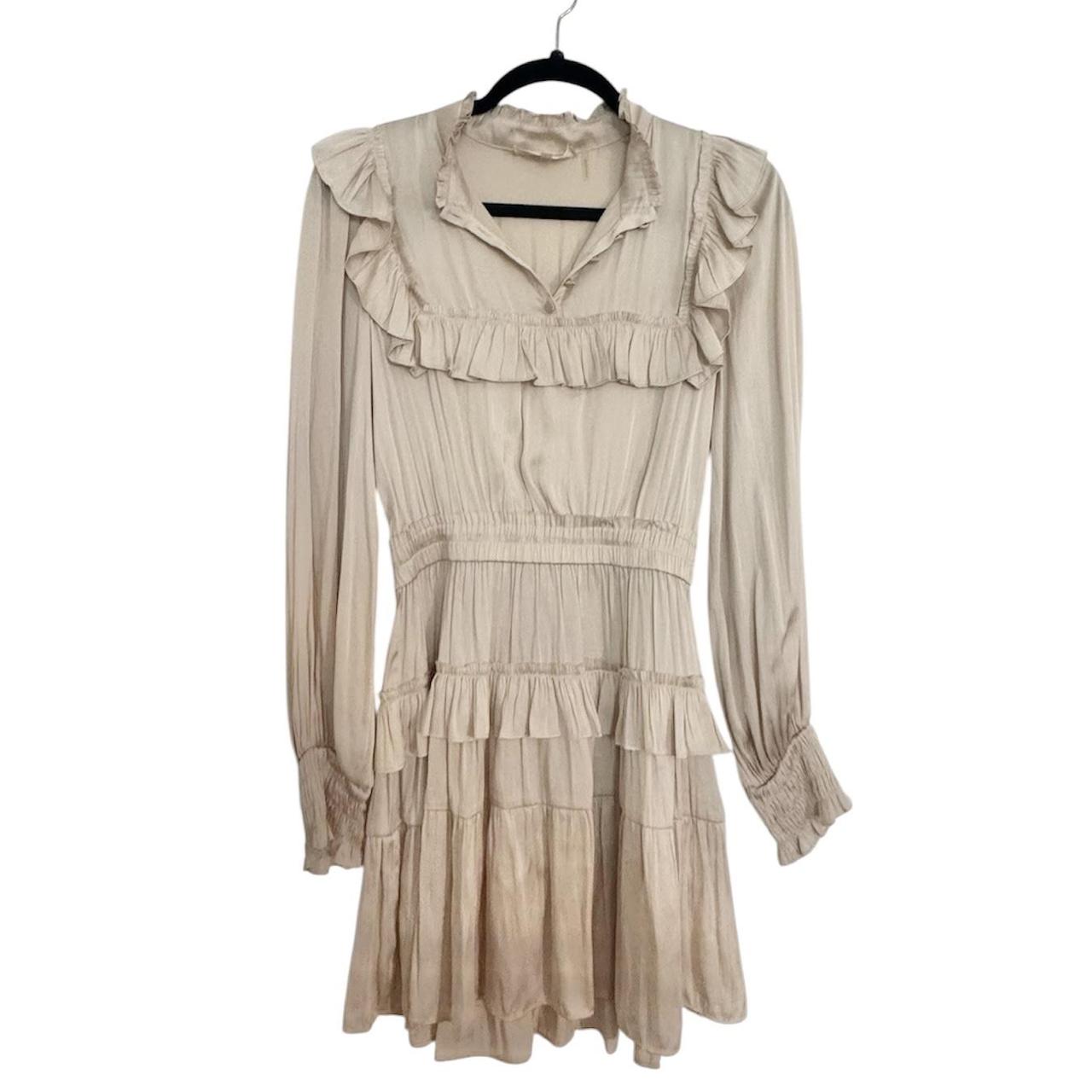 LoveShackFancy Women's Dress - Cream/Tan - XS – L… - image 3