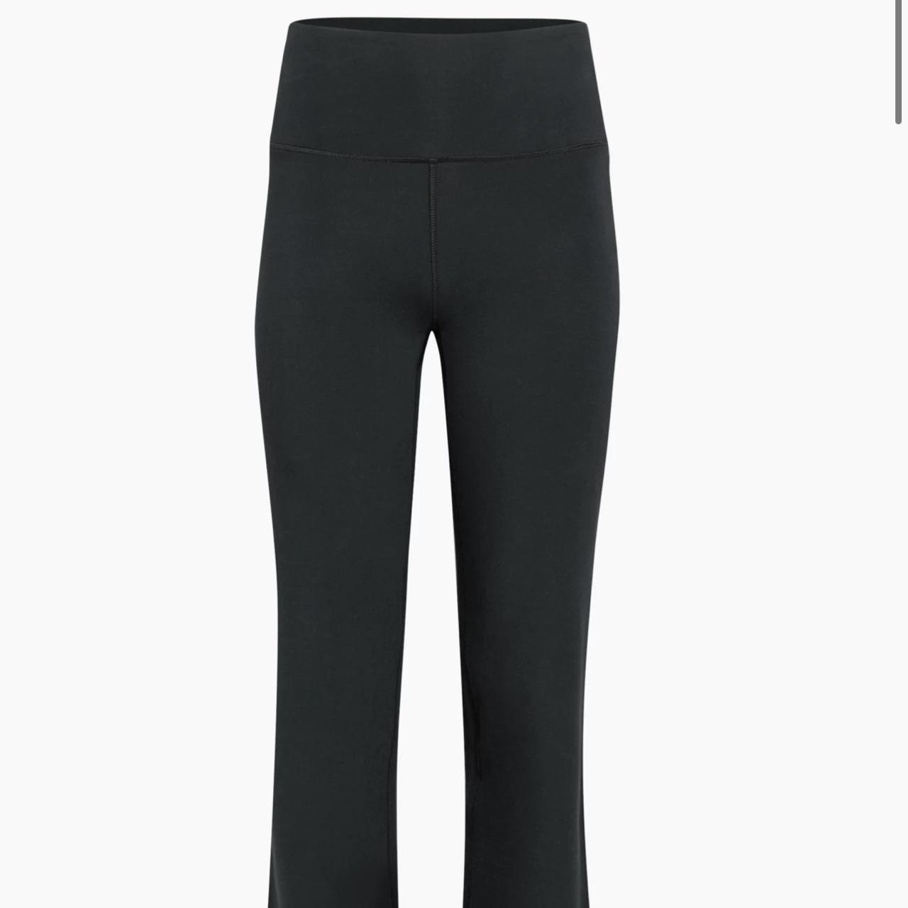 Aritzia tna wide leg leggings/ yoga pants. The ones... Depop