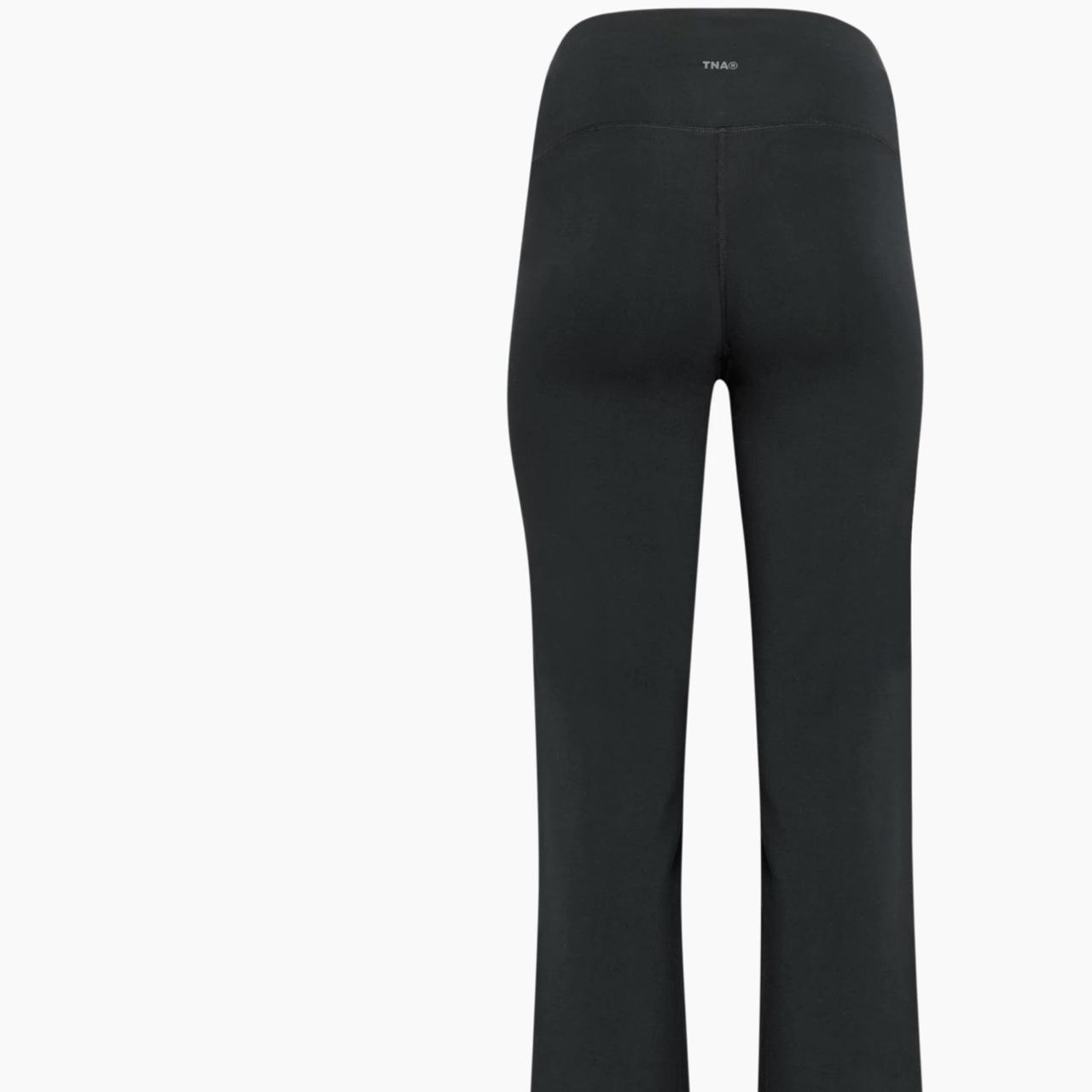 Aritzia tna wide leg leggings/ yoga pants. The ones... Depop