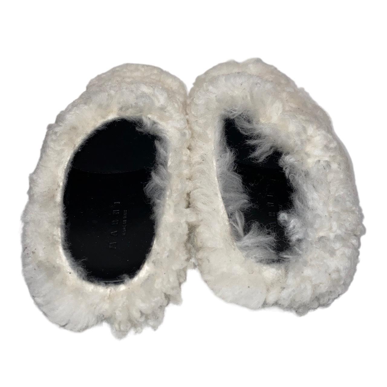 Marni Women's White Slides | Depop