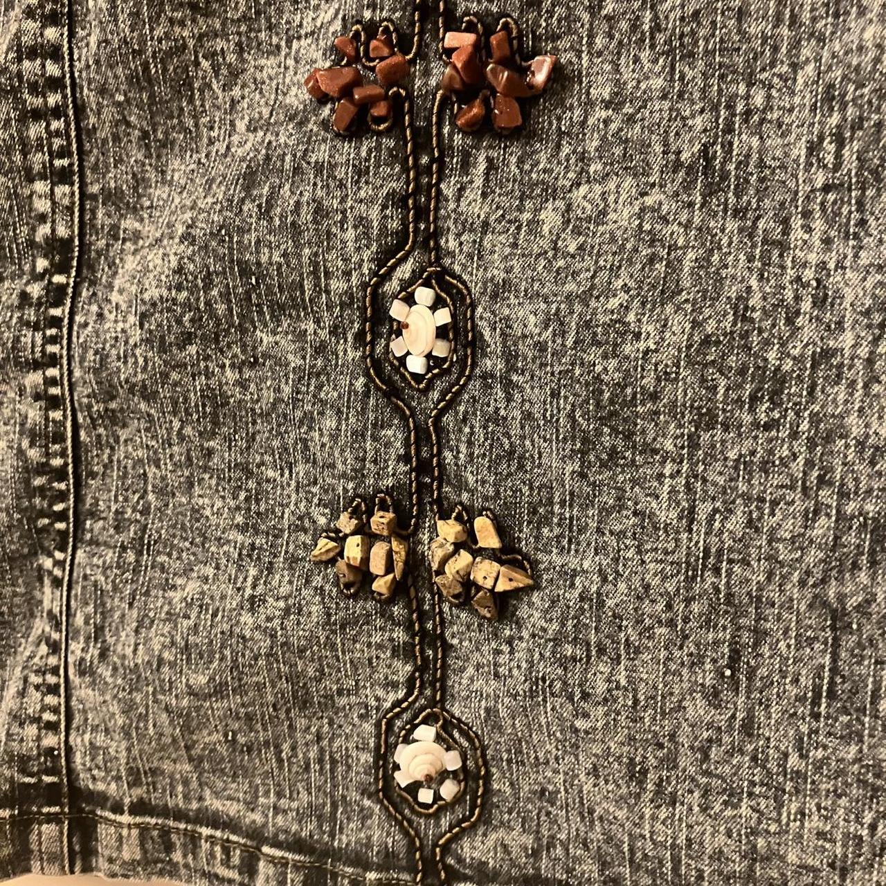 Vintage Women's Skirt - Grey/Multi - S – vintage … - image 2