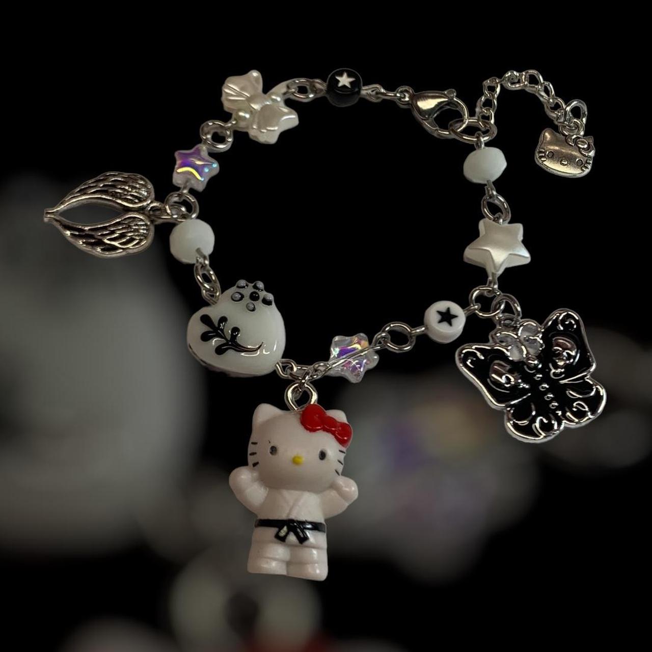 Hello kitty karate charm bracelet