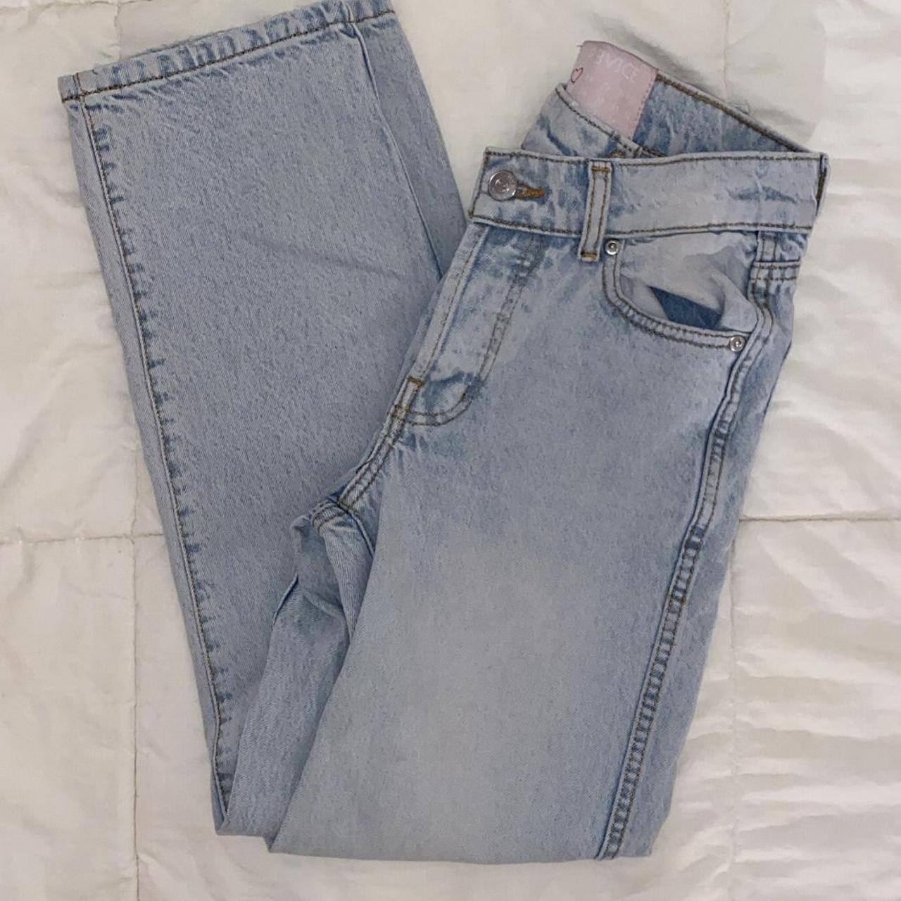 Revice denim crossover jeans Waist: 11’ Inseam:... - Depop
