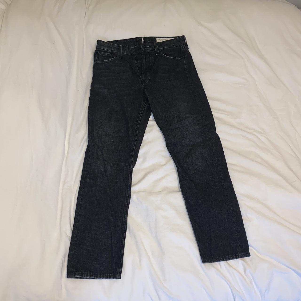 Rag & Bone Women's Black Jeans | Depop