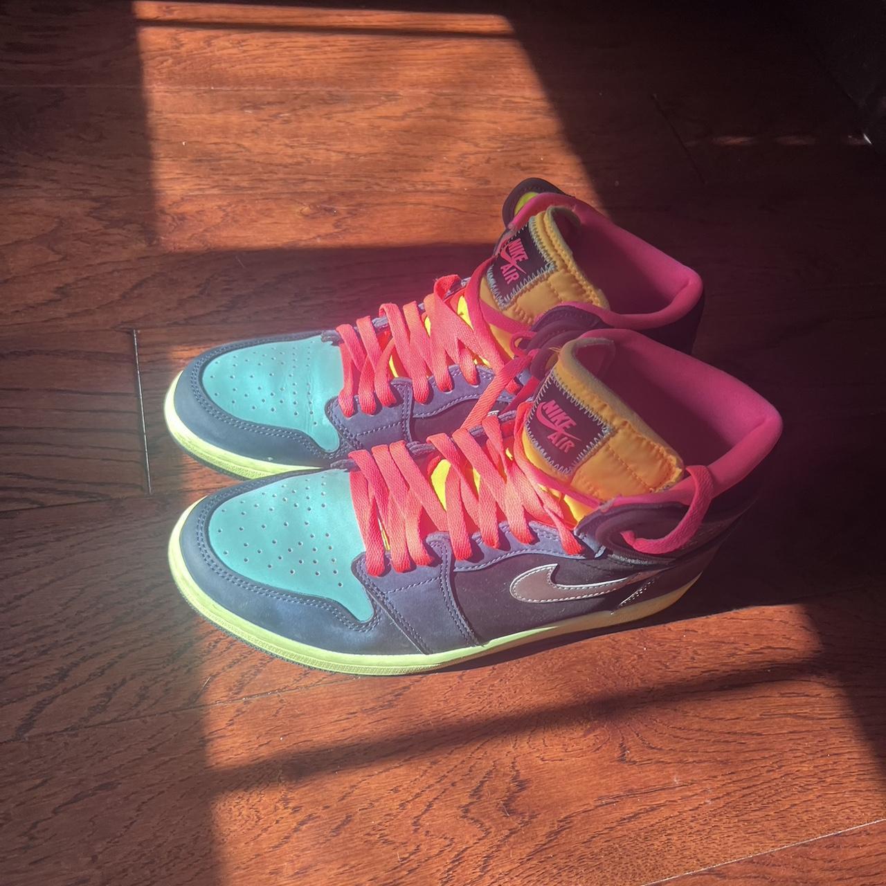 Shoe Laces Bio Hack 1s Pink Laces Size 10 Jordan High Tokyo Bio