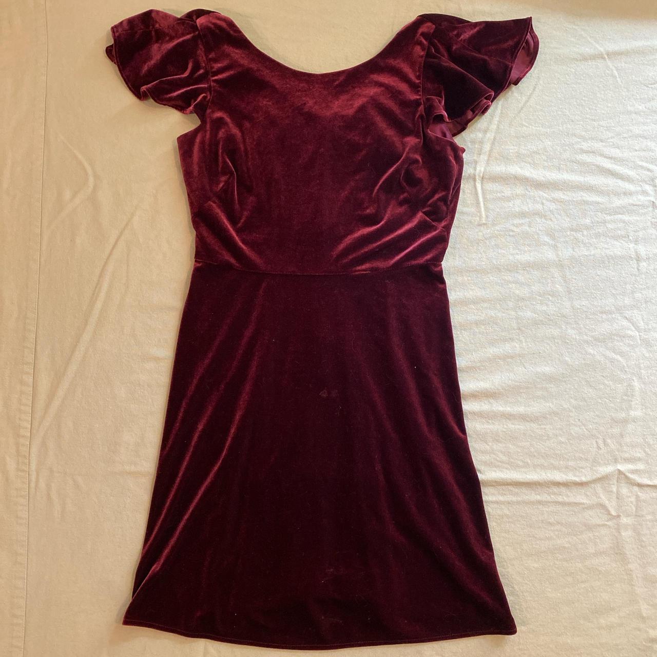 Burgundy dress jcpenney hotsell