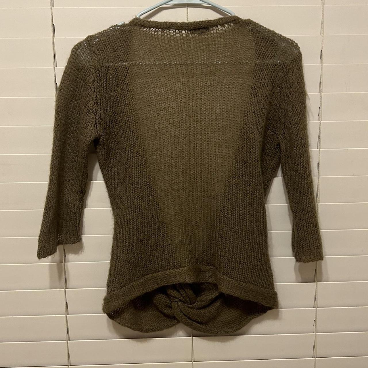 Women's Brown and Khaki Jumper | Depop