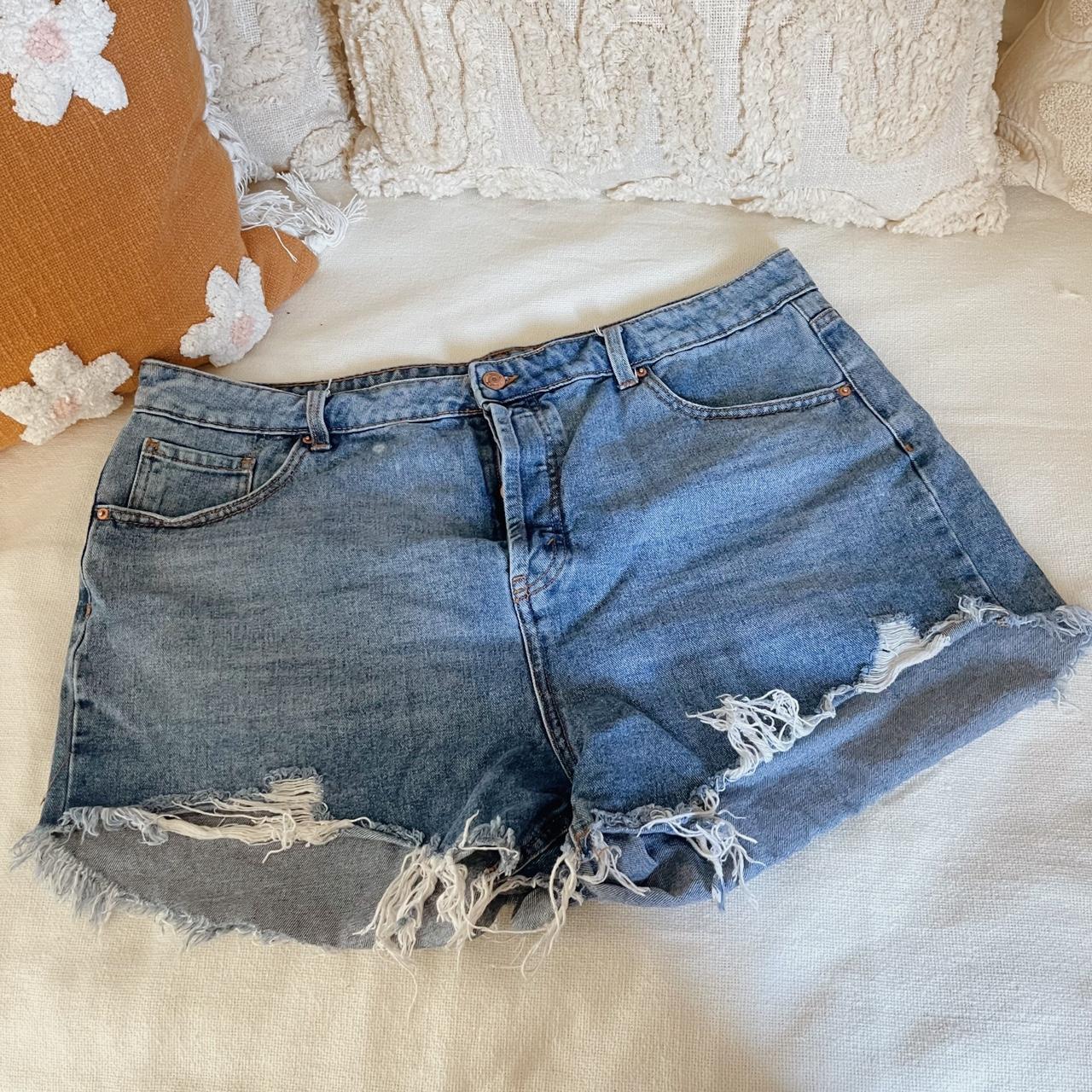 Wild Fable Womens Blue Shorts Depop 6689