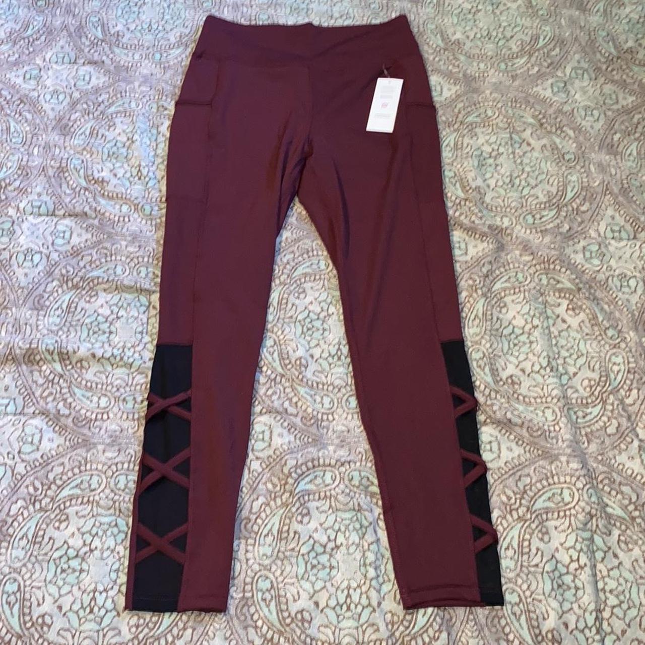 POP FIT Lily New with tags leggings. Pockets. Mesh. - Depop