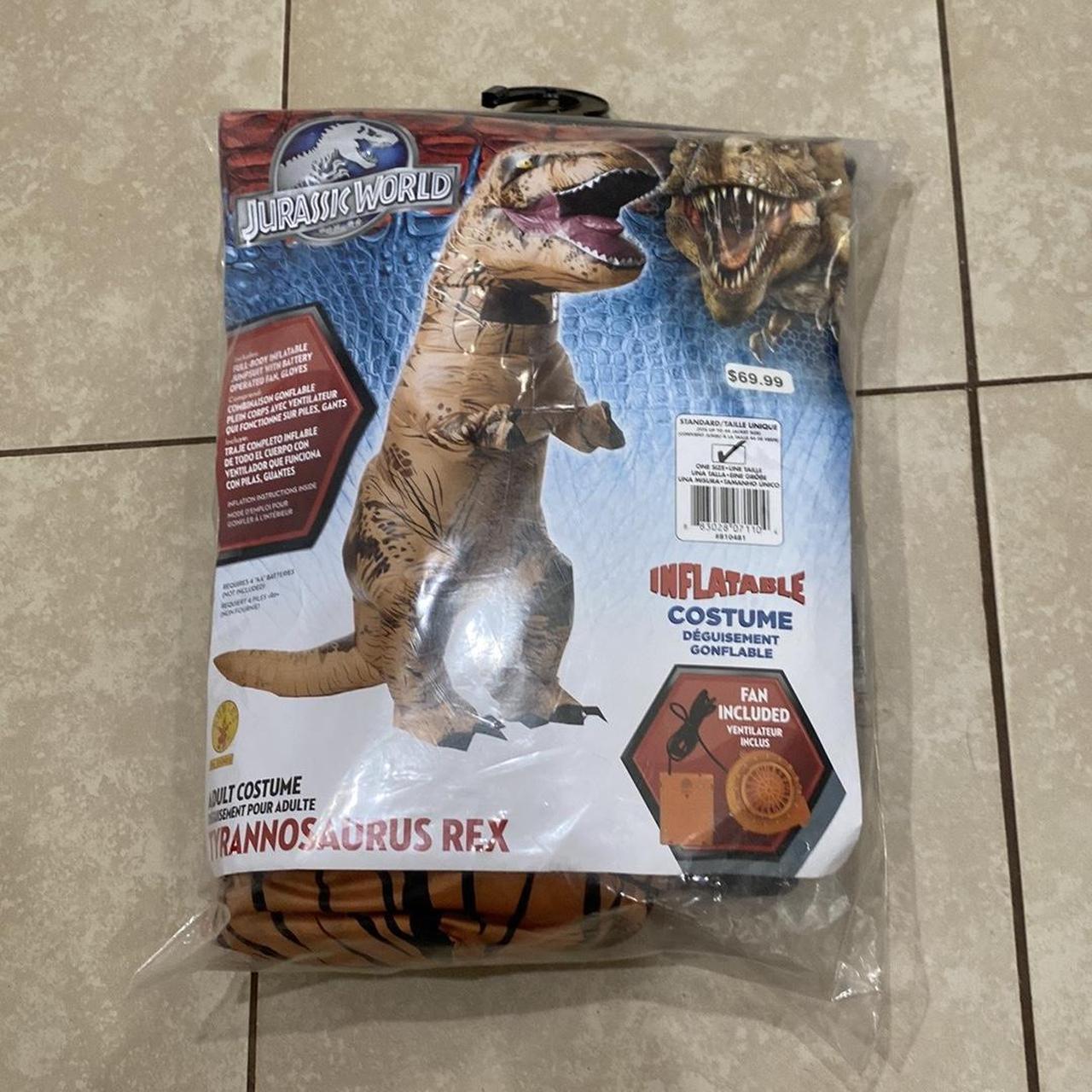 Jurassic World Adult Inflatable Costume One Size Depop