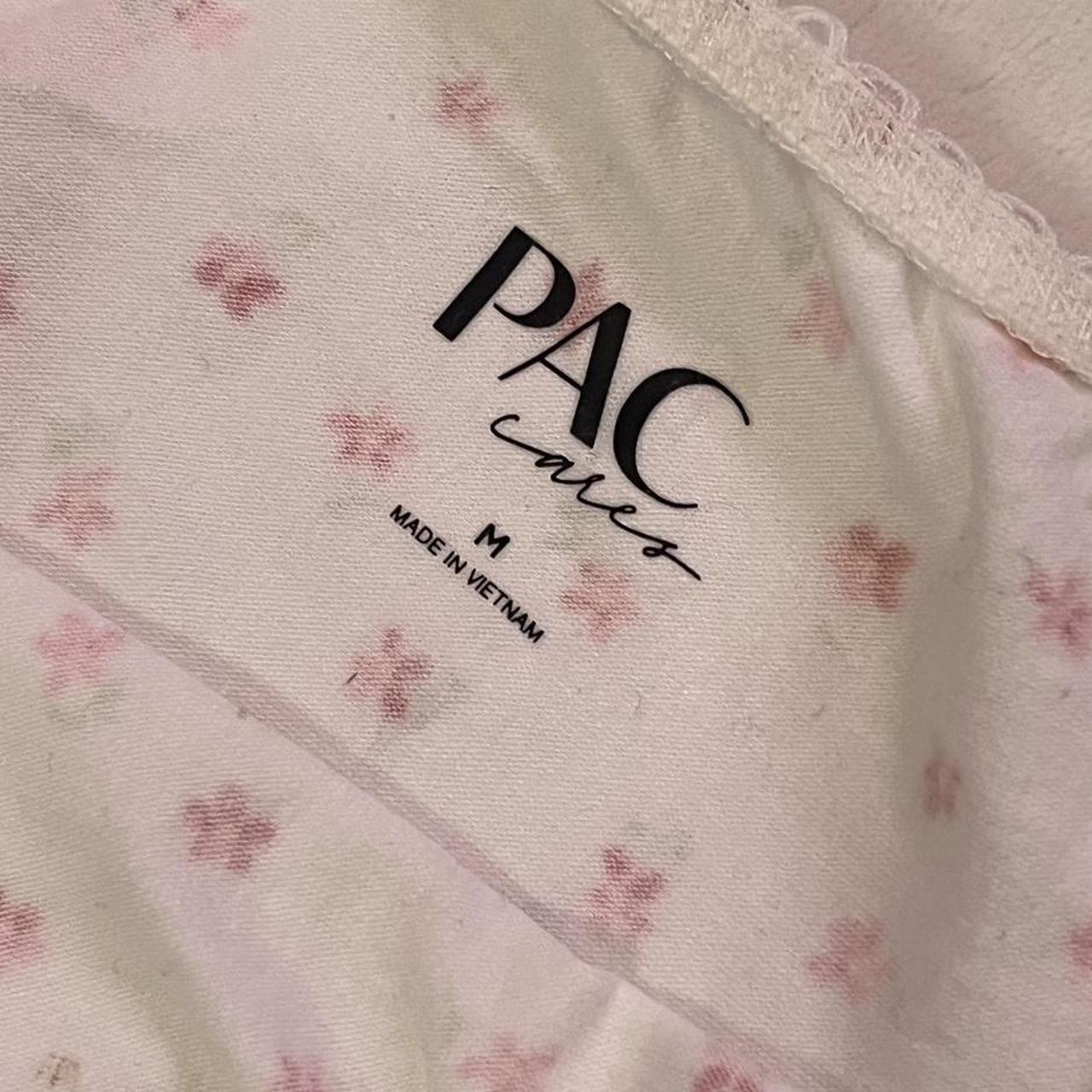 PacSun Women's White and Pink Skirt (3)