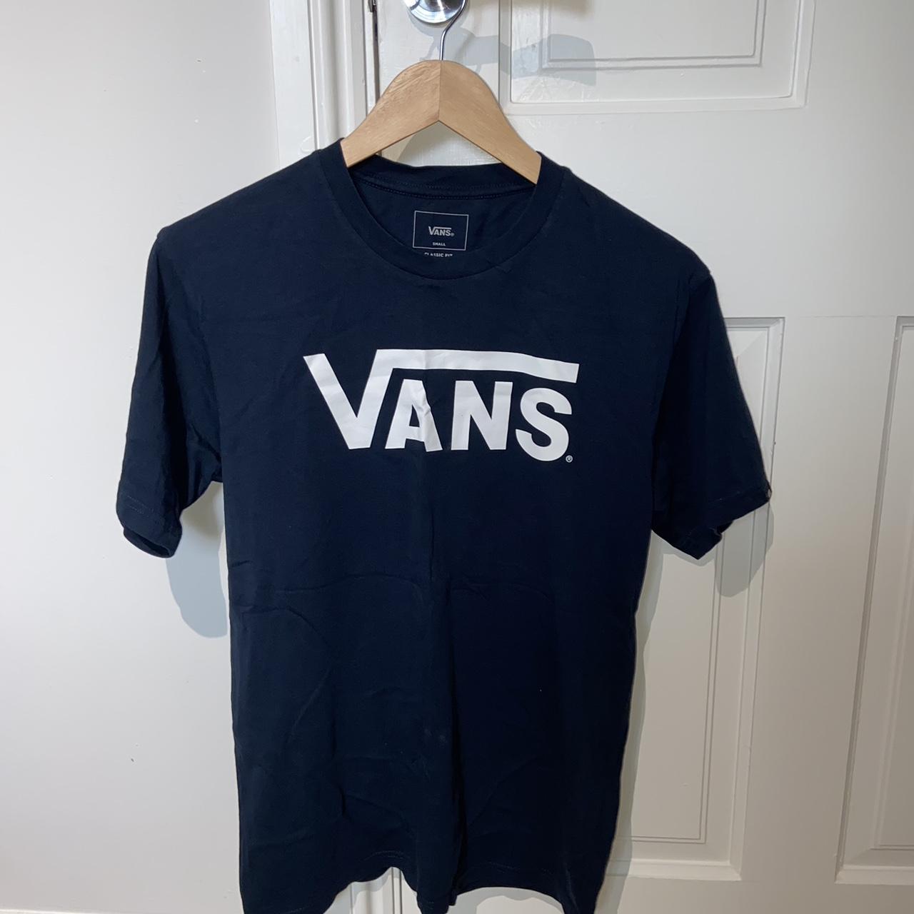 Small navy Vans t-shirt. Barely been worn so in good... - Depop