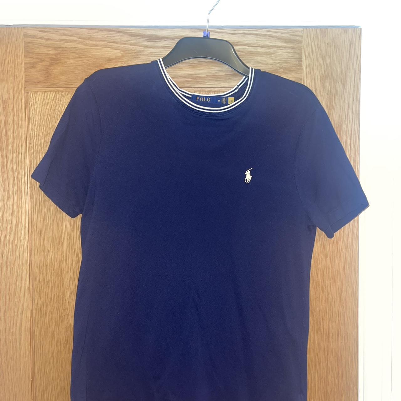 Navy / Blue Ralph Lauren T-shirt | 8/10 Condition |... - Depop
