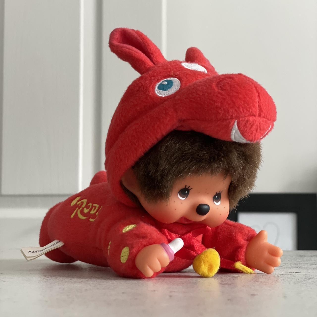 Sekiguchi Nesoberi Monchhichi Rody Lying Down Plush | Depop