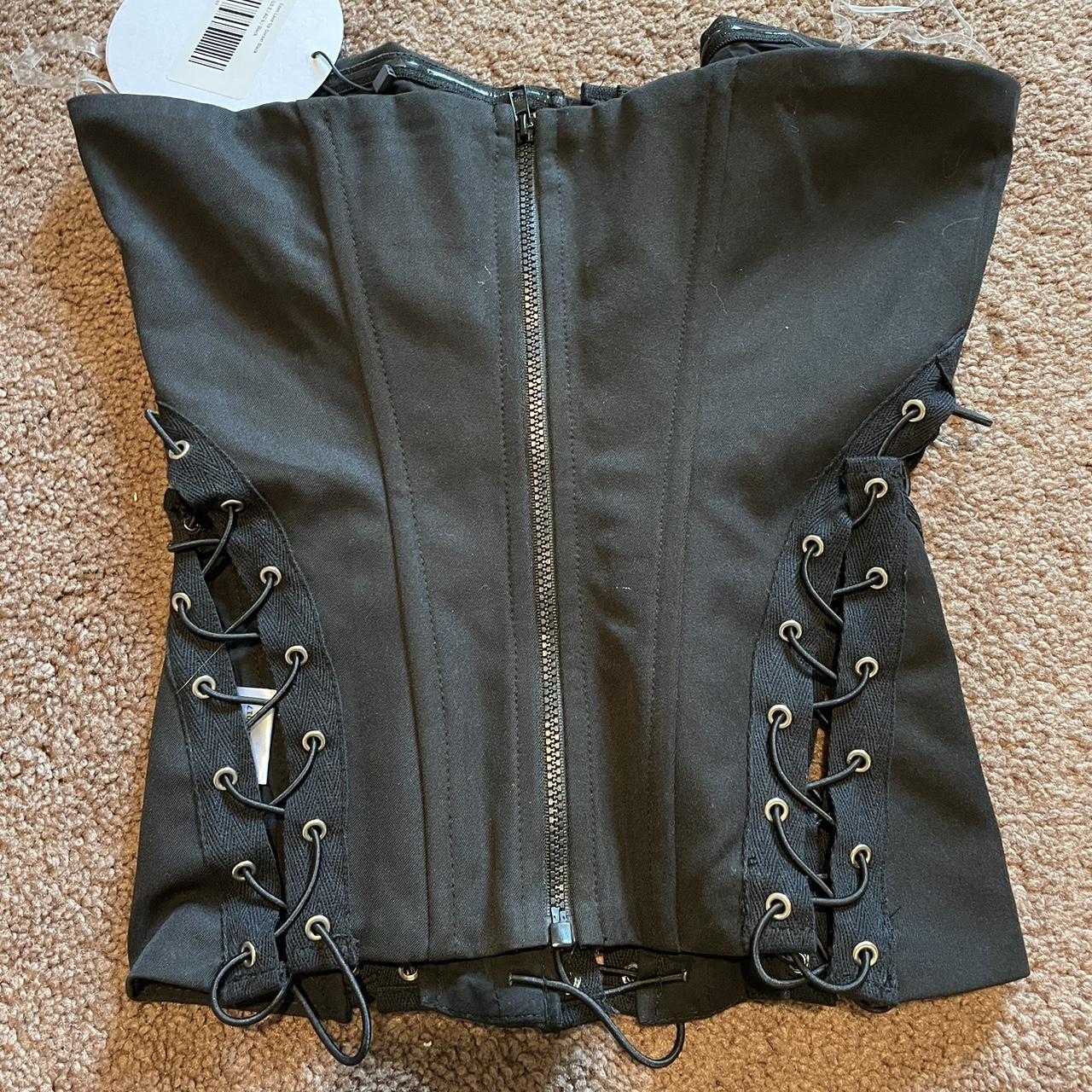 Black corset top from Princess Polly. Never worn,... Depop