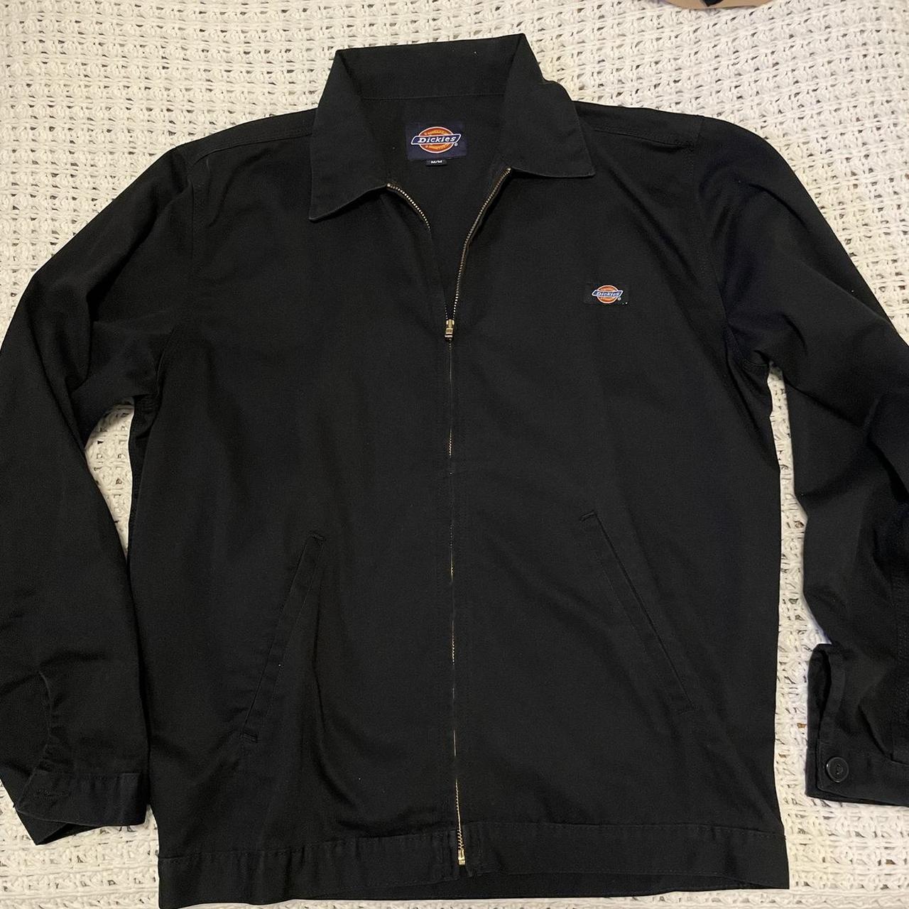 dickies work jacket - worn once, no stains, just... - Depop