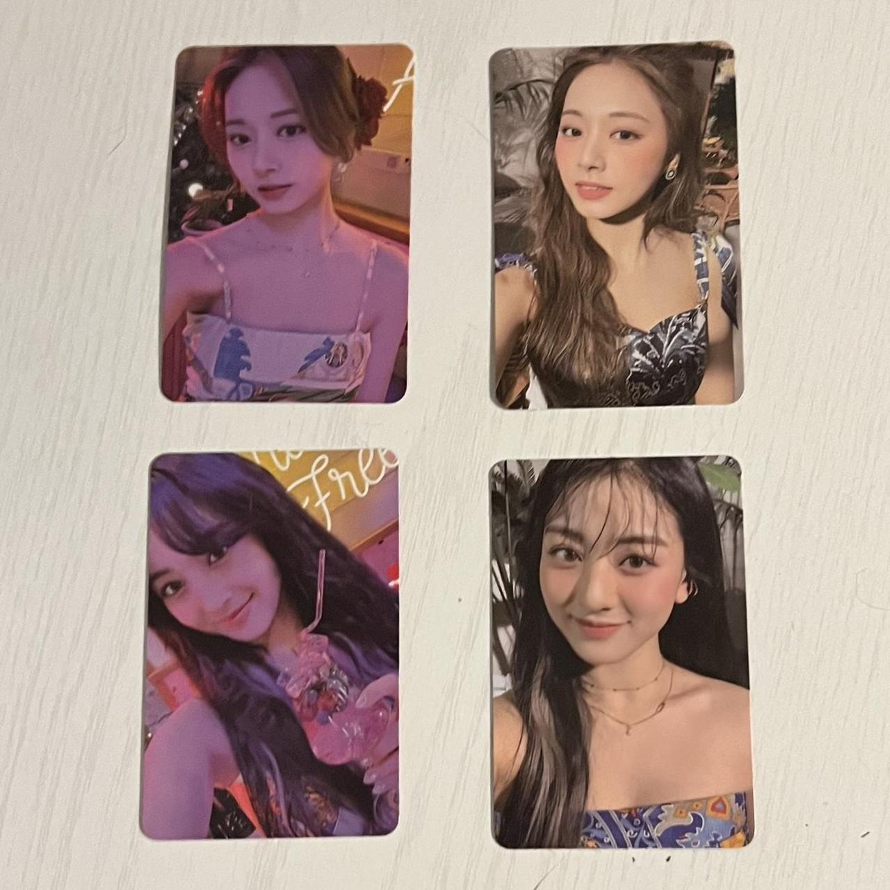 ☀️ TWICE TASTE OF LOVE - Jihyo and Tzuyu Photocards... - Depop