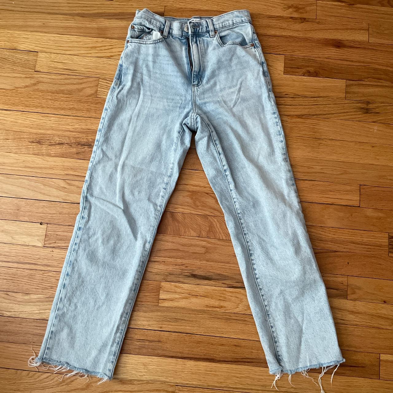 Garage vintage straight jeans Light wash I cut the... - Depop