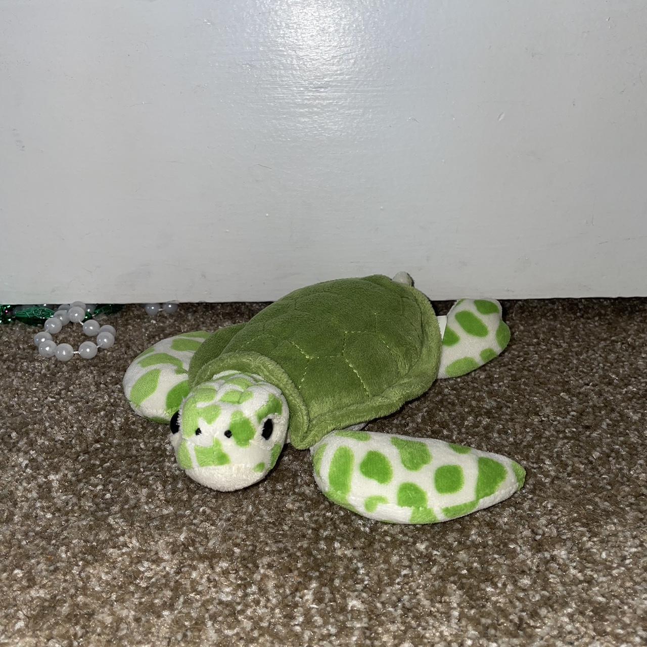 White and Green Stuffedanimals Depop