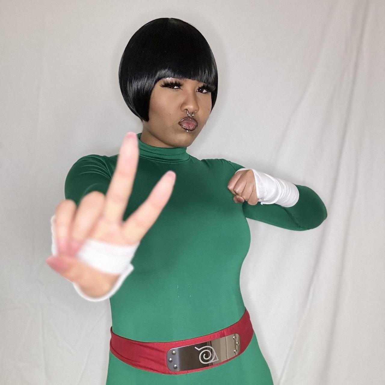 rock lee cosplay! •order includes as shown: fitted... - Depop