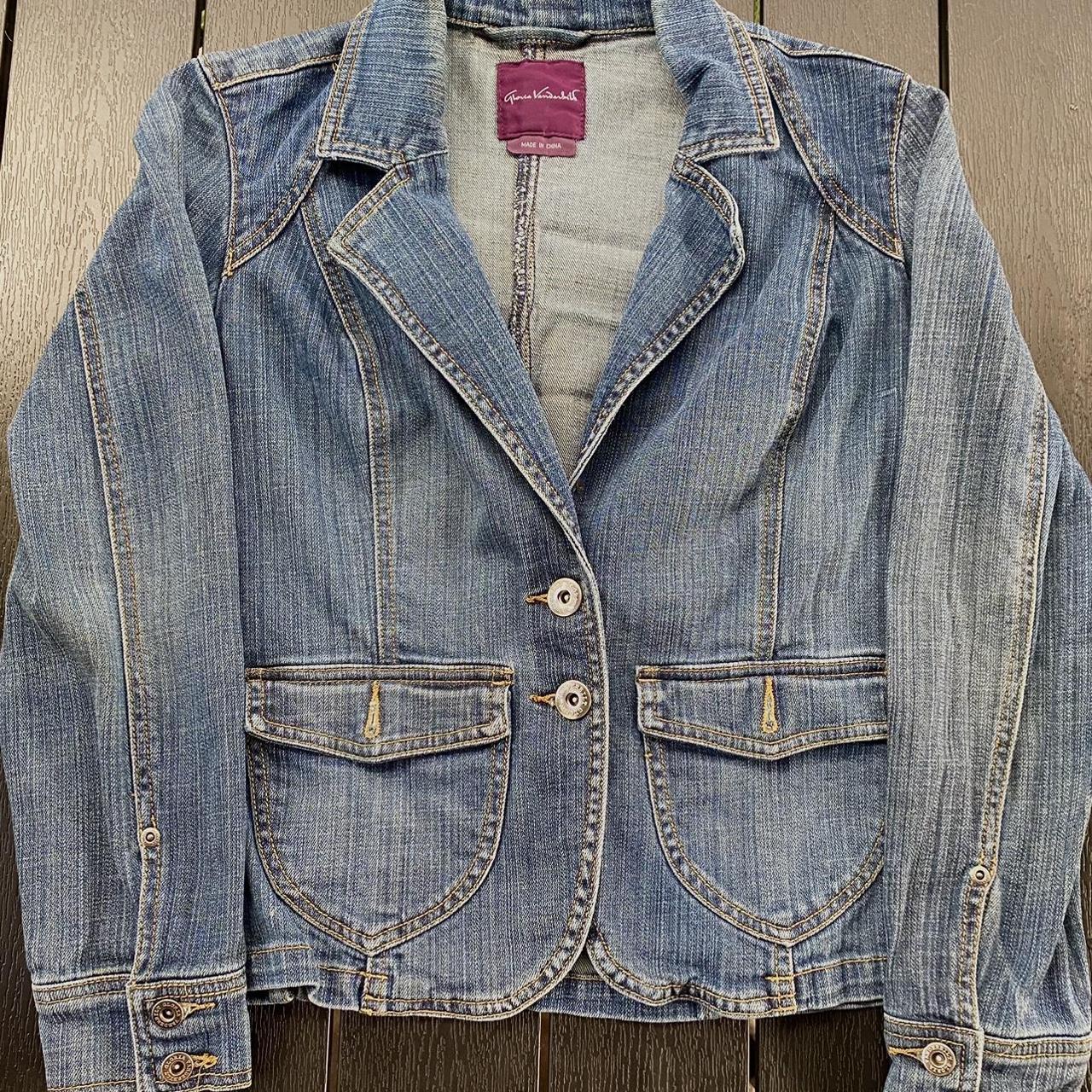 Gloria vanderbilt hot sale denim jacket