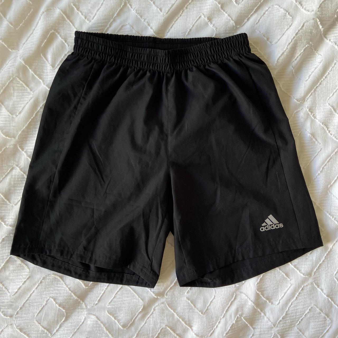 Adidas shorts Lightweight running material... - Depop