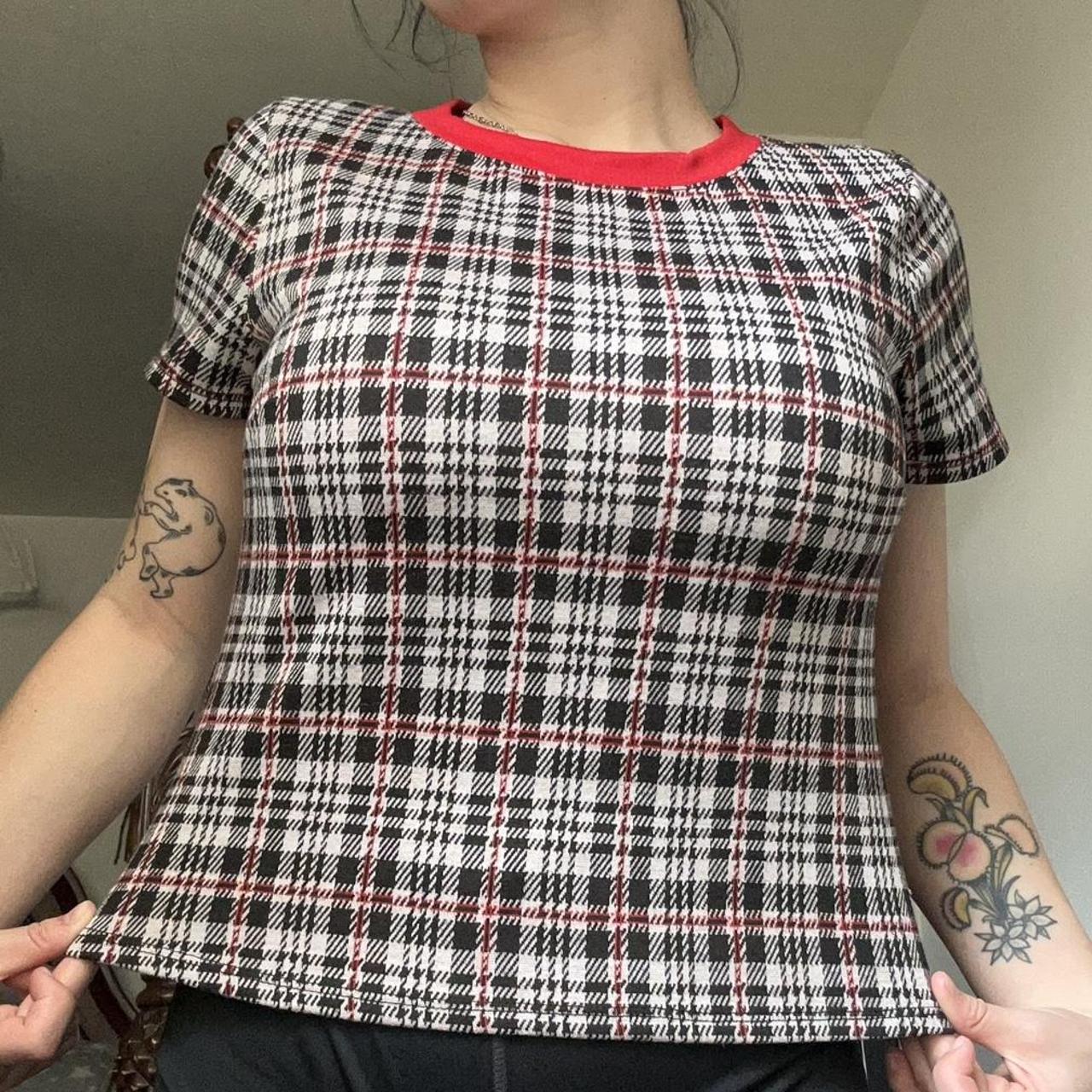 forever 21 checkered shirt