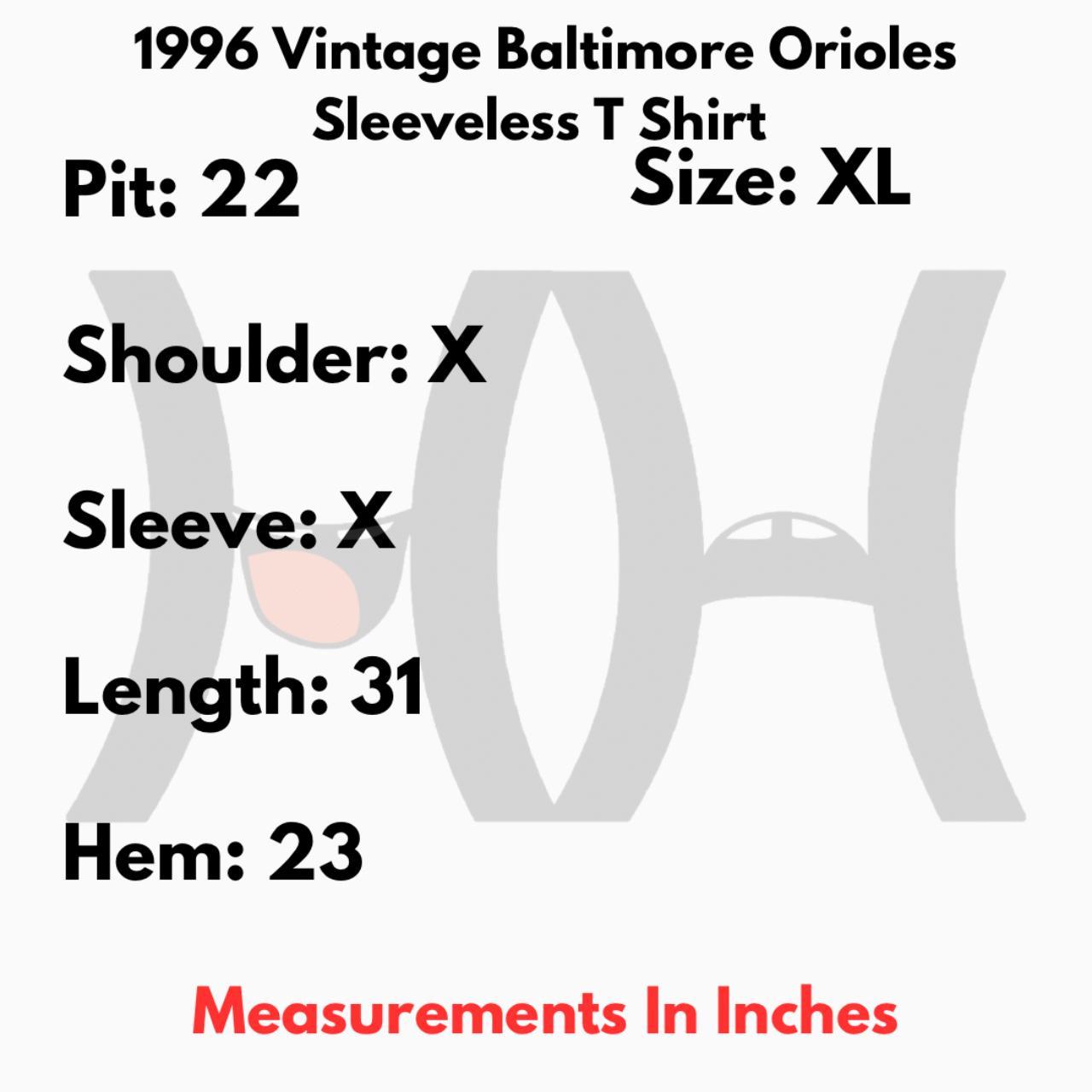 Vintage 1996, Baltimore Orioles 'American League - Depop