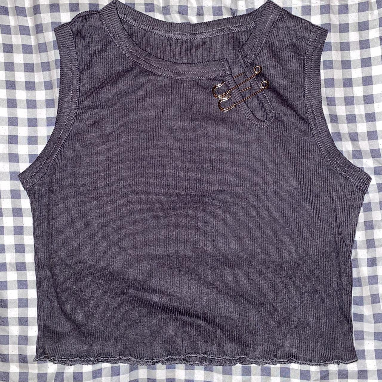 shein safety pin tank top Depop