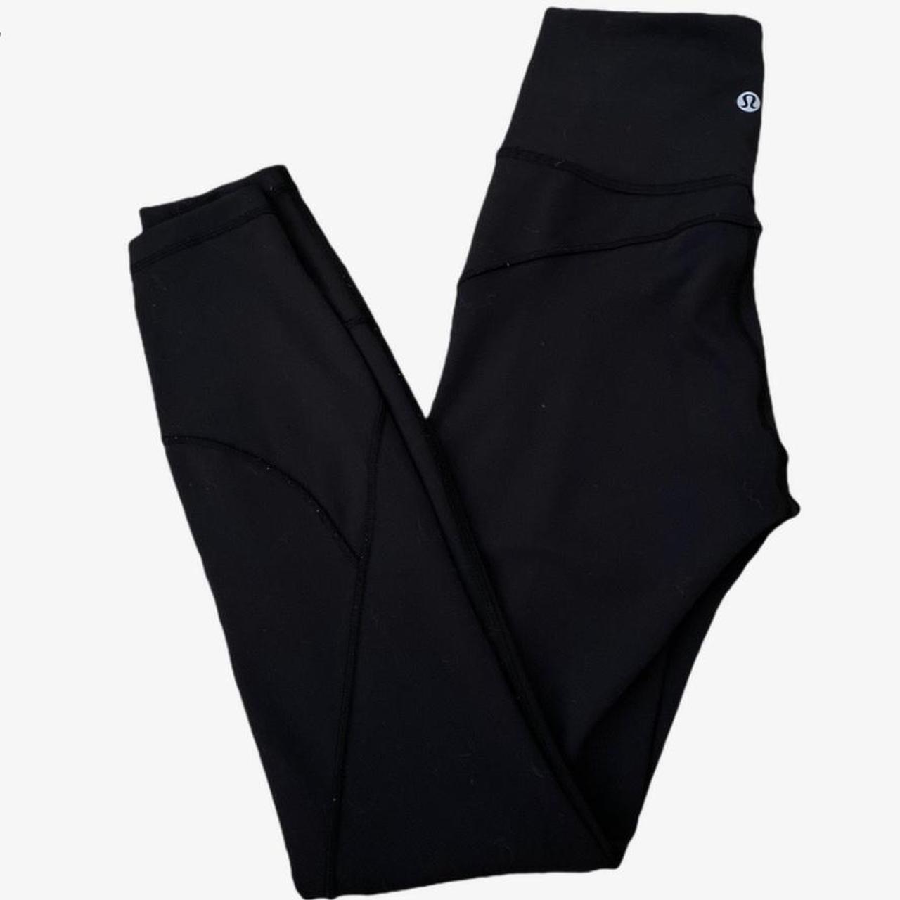 Lululemon black leggings! 🖤 Size 2 Wore once and... - Depop