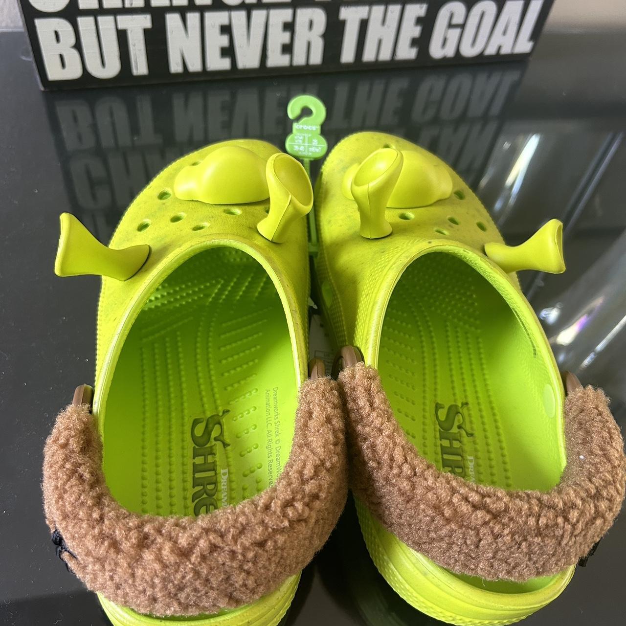 Shrek Crocs are no longer a dream